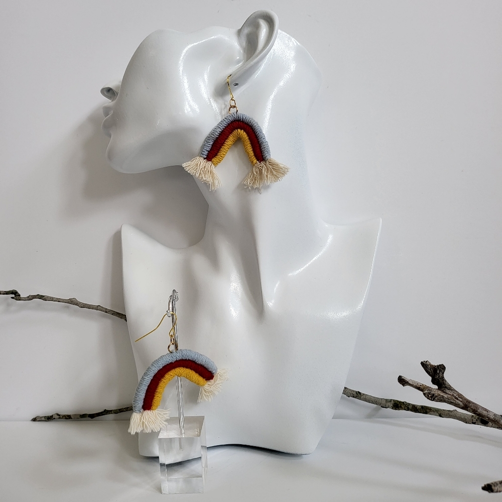 Handcrafted Pierced Earrings by TerriBWhite Designs